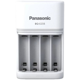 Panasonic Ładowarka do akumulatorów ENELOOP BQ-CC55E AA/AAA, 1,5 godz.