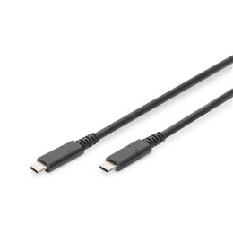 Digitus Kabel połączeniowy USB 4.0 Type-C AK-300343-008-S USB-C do USB-C, 0,8 m