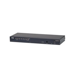 Aten KH1508A 8-portowy przełącznik KVM Cat 5 z wieloma interfejsami (DisplayPort, HDMI, DVI, VGA)