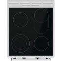 Gorenje | Cooker | GECS5C70WA | Hob type Vitroceramic | Oven type Electric | White | Width 50 cm | Grilling | LED | Depth 59.4 c