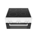 Bosch | Cooker | HKA090220U Series 2 | Hob type Vitroceramic | Oven type Electric | White | Width 60 cm | Grilling | Depth 60 cm