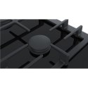 Bosch | PRB3A6B70 Series 8 | Hob | Gas on glass | Number of burners/cooking zones 2 | Rotary knobs | Black