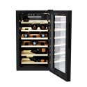 Candy | Wine Cooler | CWCEL 210/N | Energy efficiency class G | Free standing | Bottles capacity 21 | Cooling type | Black