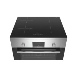Bosch Cooker HLN39A050U Series 4 Hob type Induction, Oven type Electric, Stainless Steel, Width 60 cm, Grilling, LED, 66 L, Dept