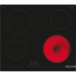 Bosch Hob PKE611BA2E Series 4 Electric, Number of burners/cooking zones 4, Touch, Black, Made in Germany