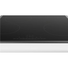 Bosch Hob PKE645FP2E Series 6 Electric, Number of burners/cooking zones 4, DirectSelect, Timer, Black, Made in Germany