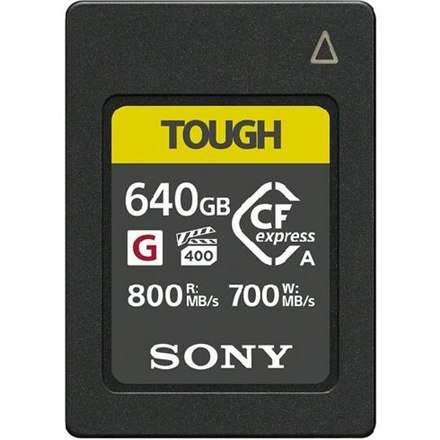 Sony 640GB CEA-G series CF-express Type A Memory Card Sony | CEA-G series | CF-express Type A Memory Card | 640 GB | CF-express 