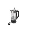 Gorenje | Kettle | K17GED | Electric | 2200 W | 1.7 L | Glass | 360° rotational base | Transparent/Stainless Steel
