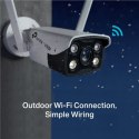 TP-LINK | VIGI 4MP Outdoor Full-Color Wi-Fi Network Camera | VIGI C340-W | month(s) | Bullet | 4 MP | 4 mm | IP66 | H.265+/H.265