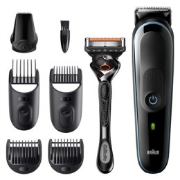 Braun All-in-one trimmer MGK3345 Cordless and corded, Number of length steps 13, Black/Blue