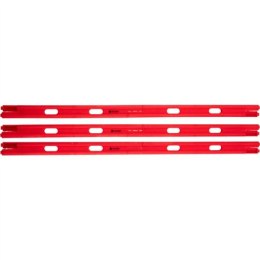 Pure2Improve KD Bar Set of 3 Red, Metal