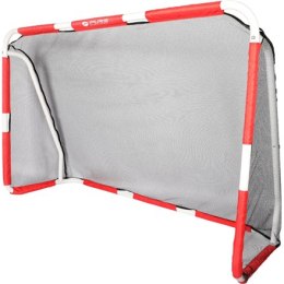 Pure2Improve Soccer Goal Grey, Red, White