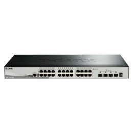 D-Link Stackable Smart Managed Switch with 10G Uplinks DGS-1510-28X/E Managed L2, Rackmountable, 1 Gbps (RJ-45) porty ilość 24 s