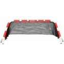 Pure2Improve | Foldable Soccer Goal | Grey, Red, White | Oxford Fabric, Steel