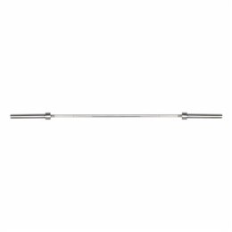 Pure2Improve Olympic Barbell Silver, Steel