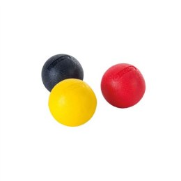 Pure2Improve | Set of 3 pcs Massage Balls, 5 cm | Black, Red, Yellow