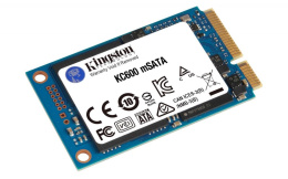 Kingston KC600 512 GB, SSD interface mSATA, Write speed 520 MB/s, Read speed 550 MB/s
