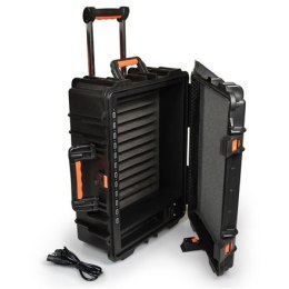 PORT CONNECT | Charging Suitcase 12 Units | Lockable door, rolling