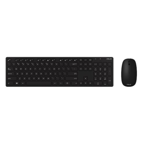 Asus | Black | W5000 | Keyboard and Mouse Set | Wireless | Mouse included | Batteries included | EN | Black | 460 g
