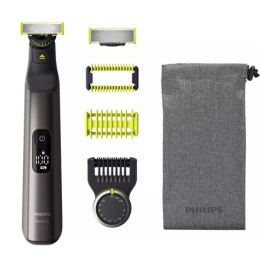 Philips QP6551/15 OneBlade Pro Trymer do włosów, twarzy i ciała Bezprzewodowy, Na mokro i na sucho, Liczba stopni długości 14, C