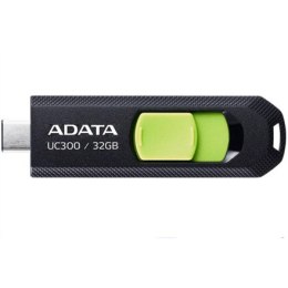 ADATA | FlashDrive | UC300 | 32 GB | USB 3.2 Gen 1 | Black