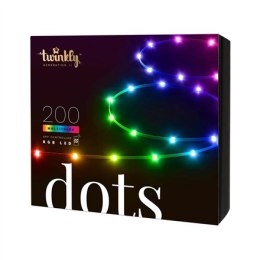Twinkly Dots Smart LED Lights 200 RGB (Multicolor), 10m, Transparent Twinkly | Dots Smart LED Lights 200 RGB (Multicolor), 10m, 