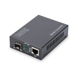 Digitus | Gigabit Ethernet Media Converter, SFP SFP Open Slot, without SFP Module | DN-82130 | SFP | 10/100/1000 Mbps port