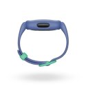 Fitbit Ace 3 Opaska fitness z ekranem dotykowym OLED Wodoodporna Bluetooth Kosmiczny Niebieski/Astro Zielony