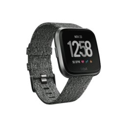 Inteligentny zegarek Fitbit Versa Anodowane aluminium Czarny węgiel Wodoodporny