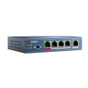 Hikvision | Switch | DS-3E0105P-E | Unmanaged | Desktop | 10/100 Mbps (RJ-45) ports quantity 4 | 1 Gbps (RJ-45) ports quantity 1