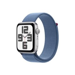 Apple SE (GPS) Inteligentny zegarek Aluminium Zimowy niebieski 44 mm Apple Pay Odbiornik GPS/GLONASS/Galileo/QZSS Wodoodporny