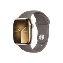 Apple Series 9 (GPS + Cellular) Inteligentny zegarek 4G Stal nierdzewna Glinka 41 mm Odbiornik Apple Pay GPS/GLONASS/Galileo/Bei