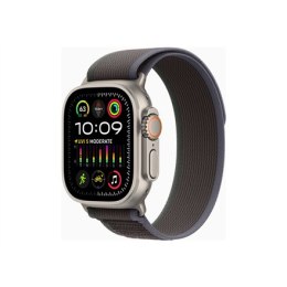 Apple Ultra 2 Inteligentny zegarek 4G Tytan klasy lotniczej Niebieski/czarny 49 mm Odbiornik Apple Pay GPS/GLONASS/Galileo/BeiDo