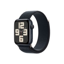 Inteligentny zegarek Apple SE (GPS) Aluminium Midnight 44 mm Odbiornik Apple Pay GPS/GLONASS/Galileo/QZSS Wodoodporny