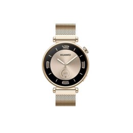 Huawei Watch GT | GT 4 | 4 | Smart watch | Smart watch | Stainless steel | 41mm | 41 mm | Gold | Dustproof | Waterproof
