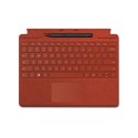 Zestaw Microsoft Keyboard Pen 2 8X6-00027 Kompaktowa klawiatura Surface Pro Bezprzewodowa Przycisk boczny, przycisk górny z funk