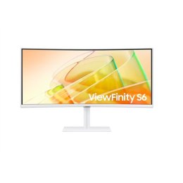 Samsung ViewFinity S6 S65TC | 34 cala | VA | 3440 x 1440 pikseli | 21:9 | 5 ms | 350 cd/m² | 100 Hz Monitor