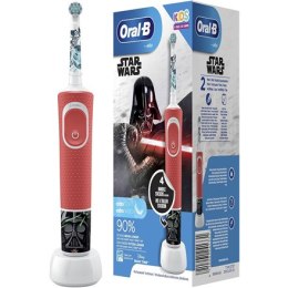 Oral-B | Electric Toothbrush with Disney Stickers | D100 Star Wars | Rechargeable | For kids | Number of brush heads included 2 