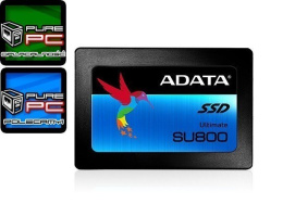 ADATA Ultimate SU800 512 GB, obudowa SSD 2,5", interfejs SSD SATA, prędkość odczytu 560 MB/s, prędkość zapisu 520 MB/s