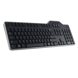 Dell KB813 Smartcard keyboard, Wired, Keyboard layout Estonian, USB, Black
