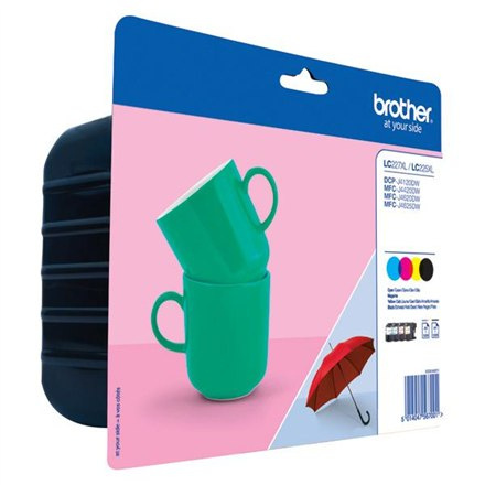 Brother LC | 227XL/225XL | Black | Yellow | Cyan | Magenta | Ink cartridge | 1200 pages