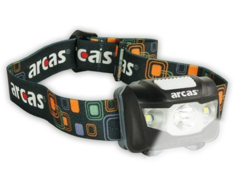 Arcas | ARC5 | Headlight | 1 LED+2 Flood light LEDs | 5 W | 160 lm | 4+3 light functions