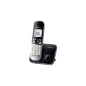 Panasonic | Cordless | KX-TG6811FXB | Built-in display | Caller ID | Black | Conference call | Phonebook capacity 120 entries | 
