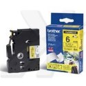Brother | FX611 | Flexible tape | Thermal | Black on yellow | Roll (0.6 cm x 8 m)
