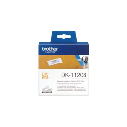 Brother DK-11208 Large Address Labels White, DK, 38mm x 90mm