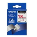 Brother | 242 | Laminated tape | Thermal | Red on white | Roll (1.8 cm x 8 m)