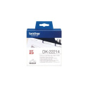 Brother | DK-22214 | Thermal paper | Thermal | White | Roll (1.2 cm x 30.5 m)