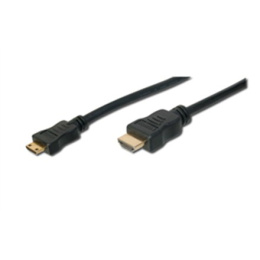 Kabel 2m HDMI typ A męski - HDMI mini typ C, kabel luzem Logilink
