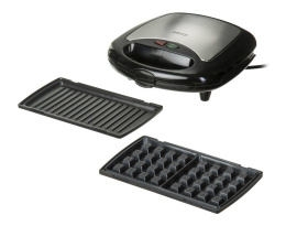 Camry Sandwich maker CR 3024 730 W, Number of plates 3, Number of pastry 2, Black