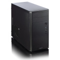 Fractal Design | CORE 1100 | Black | Micro ATX | Power supply included No | ATX PSUs, up to 185mm if a typical-length optical dr